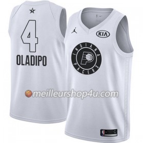 Maillot Basket Homme Indiana Pacers Victor Oladipo 4 2018 All Star Jordan Brand Blanc Swingman